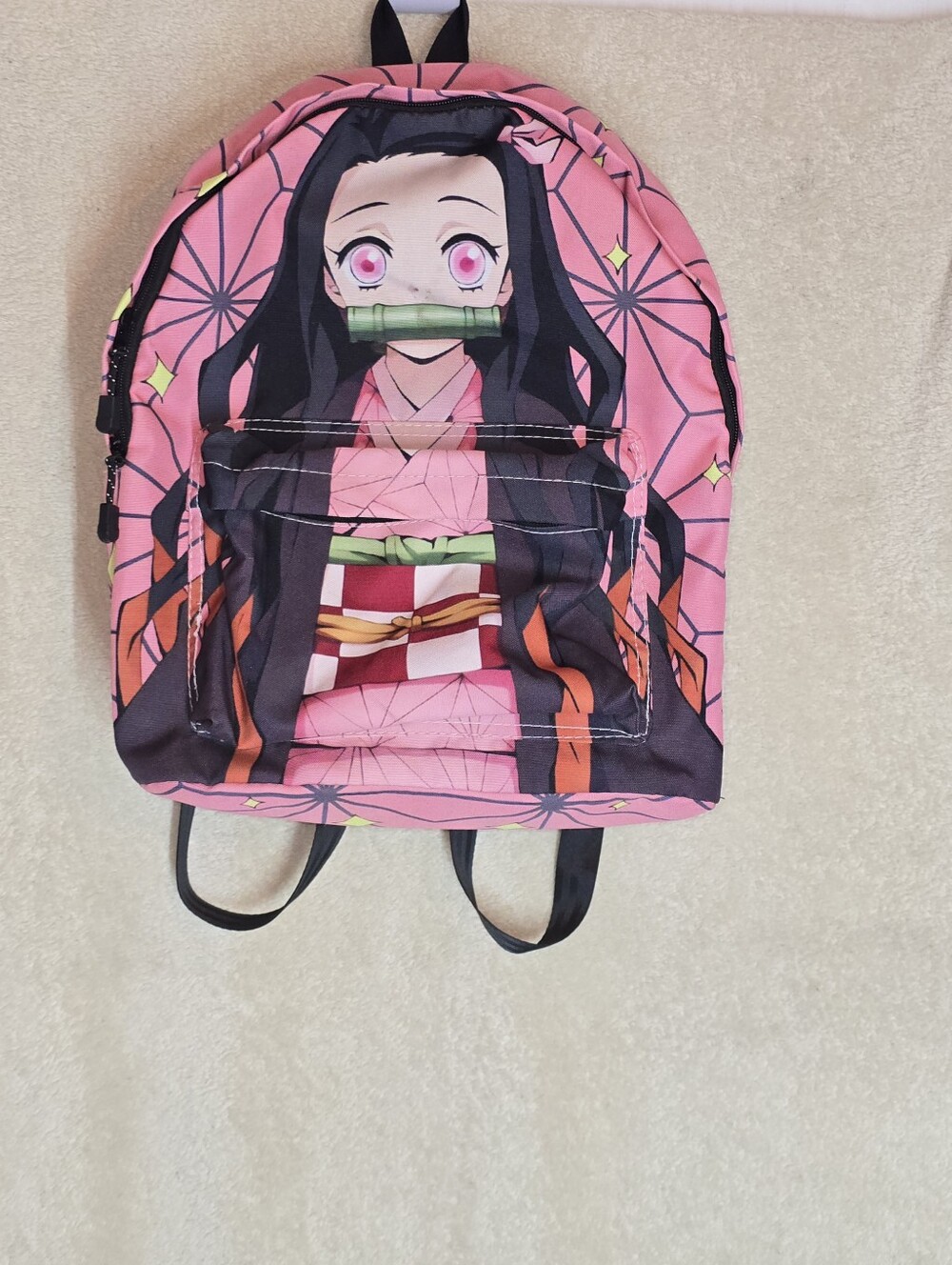 Anime Demon Slayer Student Schoolbag Backpack Kamado Nezuko